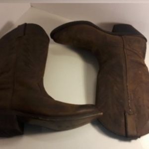 Durango Brown Heeled Boots